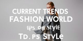 Moda Dünyasında Güncel Trendler ve Stille İlgili İpucları Current Trends in the Fashion World and Tips on Style