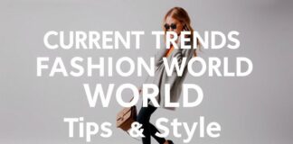 Moda Dünyasında Güncel Trendler ve Stille İlgili İpucları Current Trends in the Fashion World and Tips on Style