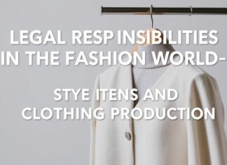 Moda Dünyasında Hukuki Sorumluluklar: Stil Trendleri ve Giyim Üretimi Legal Responsibilities in the Fashion World: Style Trends and Clothing Production