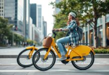 Moda Dünyasında Sürüşme Stili: Elektrikli Bisikletler ile Şık ve Konforlu Seyahatler Fashionable and Comfortable Travel with E-Bikes: The Scoop on Urban Mobility