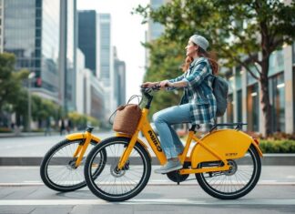 Moda Dünyasında Sürüşme Stili: Elektrikli Bisikletler ile Şık ve Konforlu Seyahatler Fashionable and Comfortable Travel with E-Bikes: The Scoop on Urban Mobility