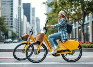 Moda Dünyasında Sürüşme Stili: Elektrikli Bisikletler ile Şık ve Konforlu Seyahatler Fashionable and Comfortable Travel with E-Bikes: The Scoop on Urban Mobility