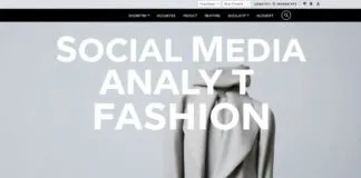 Moda Dünyasında Sosyal Medya ve Analitik Çözümler Social Media and Analytical Solutions in the Fashion World