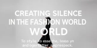 Moda Dünyasında Stille Yaratmak: Unutulmaz Bir İz Bırakmak İçin Stilip İpucu Creating Silence in the Fashion World: Styling Tips to Leave an Unforgettable Impression