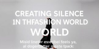 Moda Dünyasında Stille Yaratmak: Unutulmaz Bir İz Bırakmak İçin Stilip İpucu Creating Silence in the Fashion World: Styling Tips to Leave an Unforgettable Impression