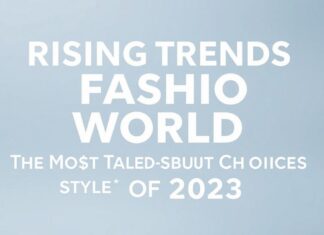 Moda Dünyasında Yükselen Trendler: 2023’in En Çok Konuşulan Stil Tercihleri Rising Trends in the Fashion World: The Most Talked-About Style Choices of 2023