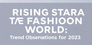 Moda Dünyasında Yükselen Yıldızlar: 2023’ün Trend Gözlemleri Rising Stars in the Fashion World: Trend Observations for 2023