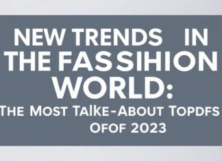 Moda Dünyasında Yeni TRENDLER: 2023’in En Çok Konuştuğu Konular New TRENDS in the Fashion World: The Most Talked-About Topics of 2023