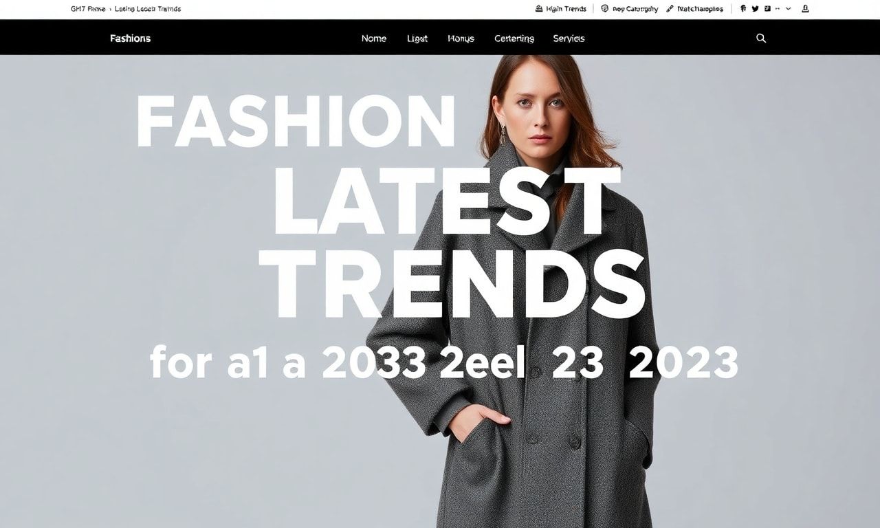 Moda Dünyasının En Güncel Trendleri: 2023 Sezonu için Stille Yüksek Çıkış Yapın