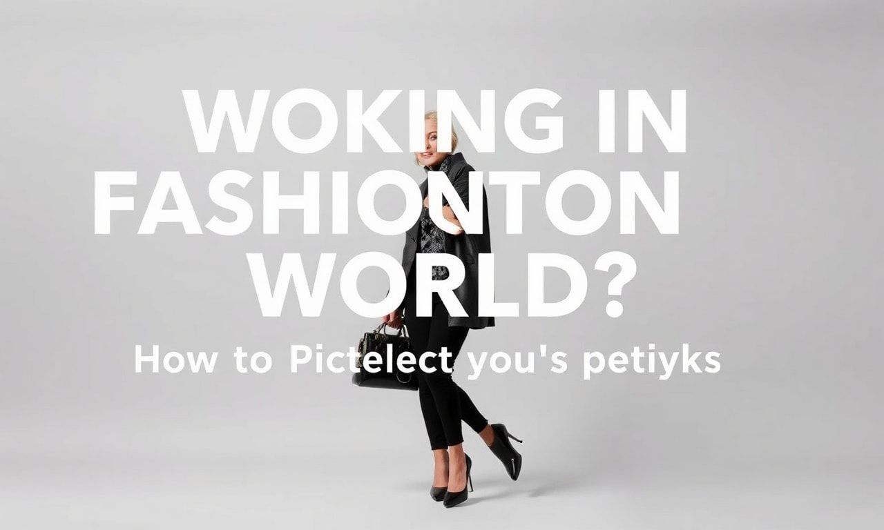 Moda Dünyasında Çalışma Başıbağla: Stilinizi Nasıl Koruyabilirsiniz?