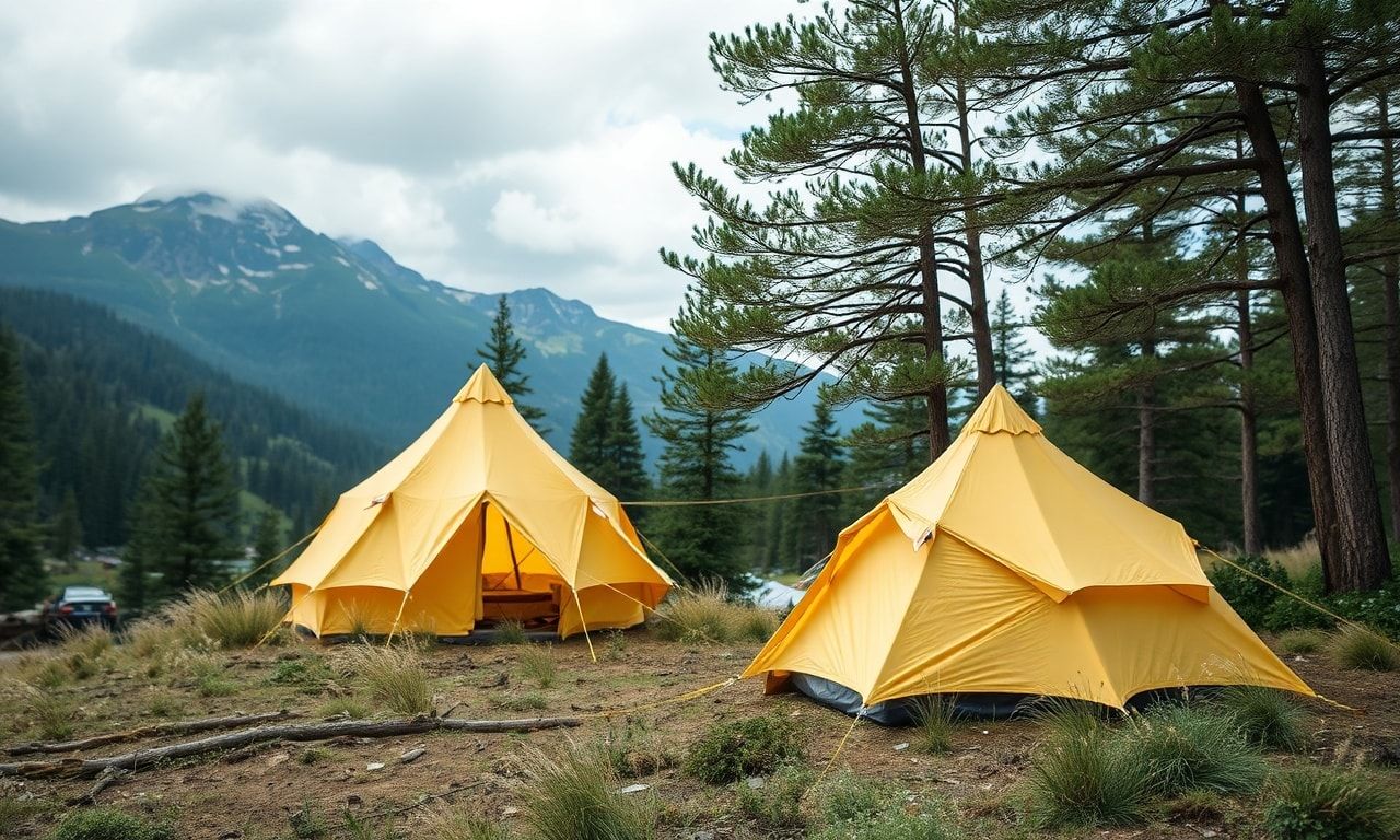 Moda Dünyasında Doğa ile Buluşma: Çadırlar ve Stiller