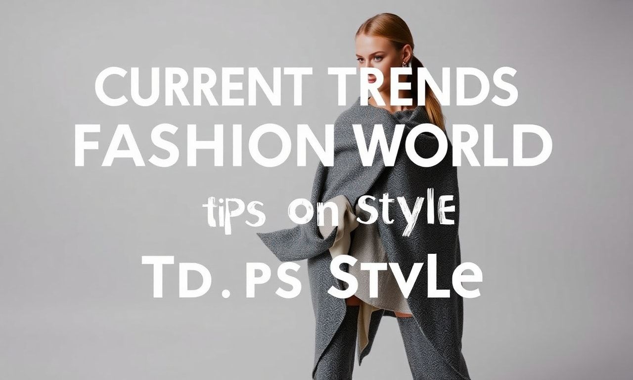 Moda Dünyasında Güncel Trendler ve Stille İlgili İpucları