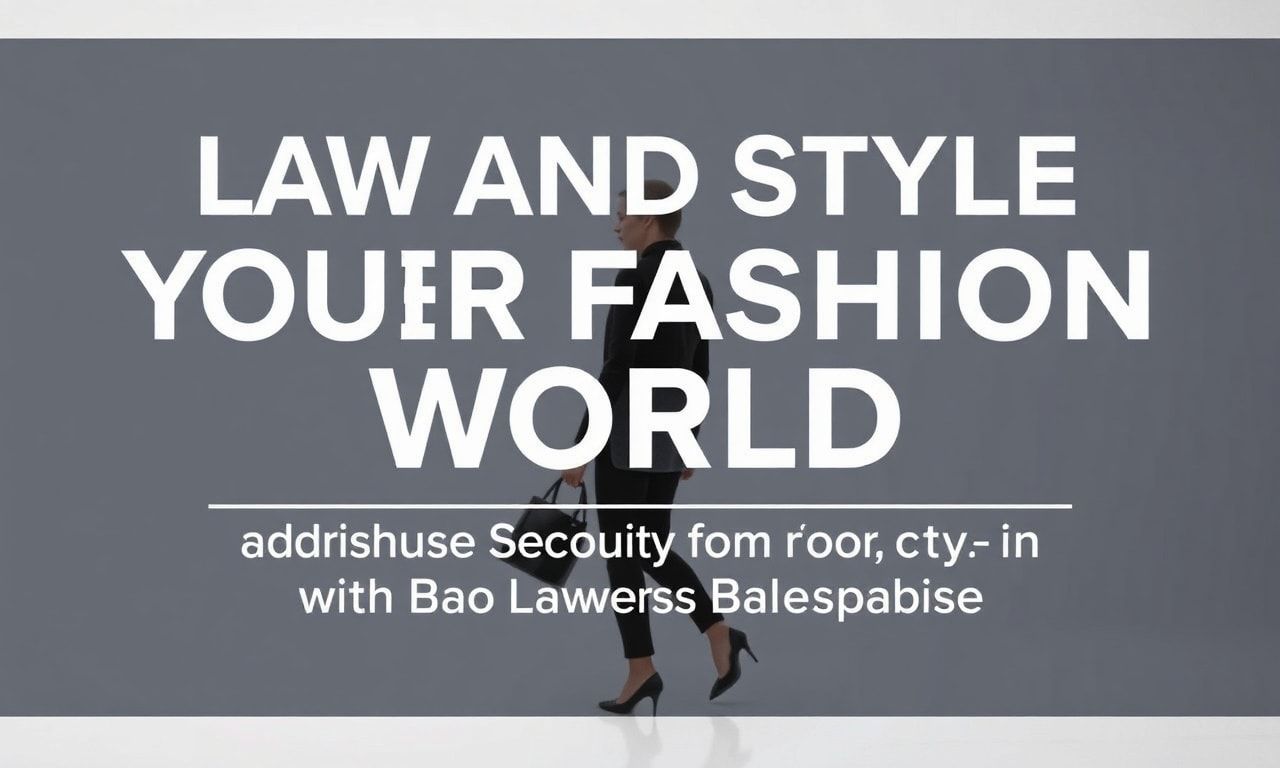 Moda Dünyasında Hukuk ve Stil: Baro Avukatları Veri Tabanı ile Stilinize Güvenlik Katın