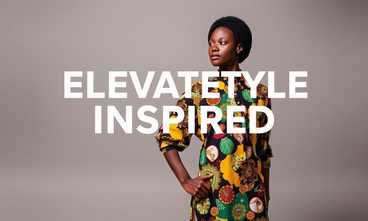 Moda Dünyasında Kültürel Etkiler: Afrika'dan Esinlenerek Stilinizi Yükseltin