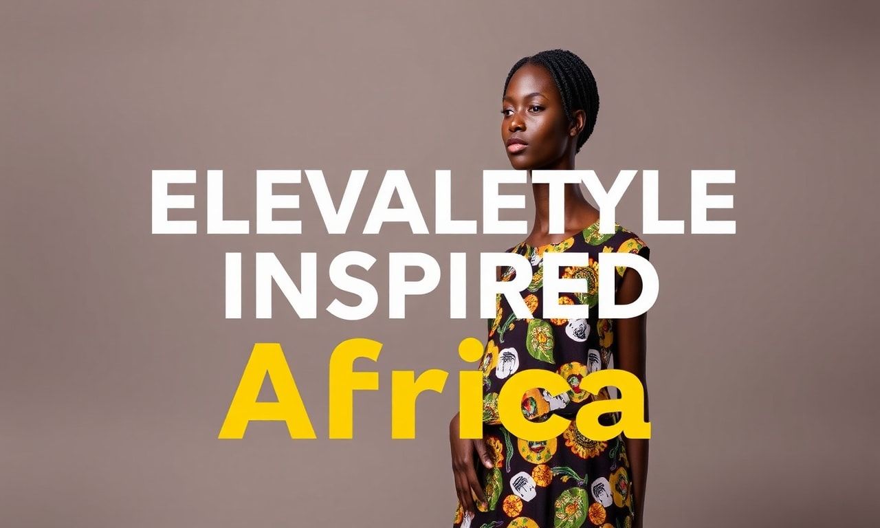 Moda Dünyasında Kültürel Etkiler: Afrika'dan Esinlenerek Stilinizi Yükseltin