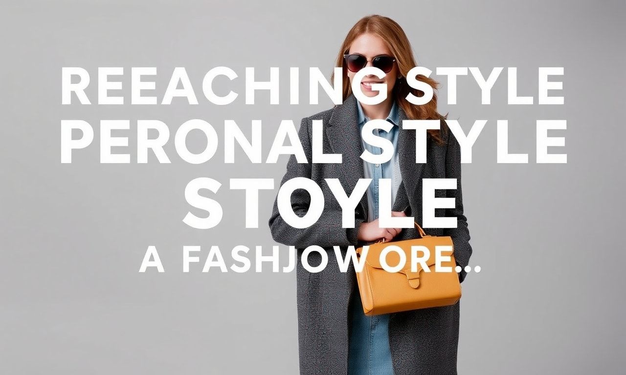 Moda Dünyasında Kişisel Stile Ulaşmak: İpucu ve Trendler