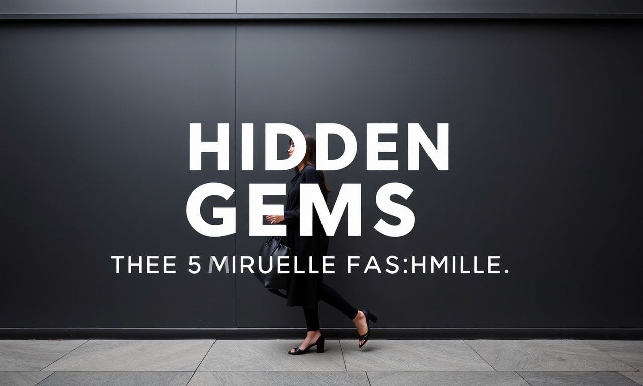 Moda Dünyasında London'un Gizli Güzellikleri