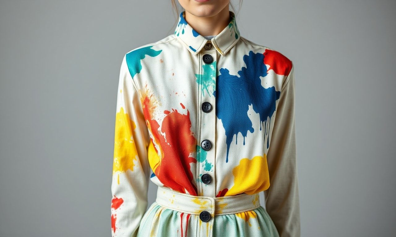 Moda Dünyasında Sanatsal İfade: Giysilerde Resim Teknikleri