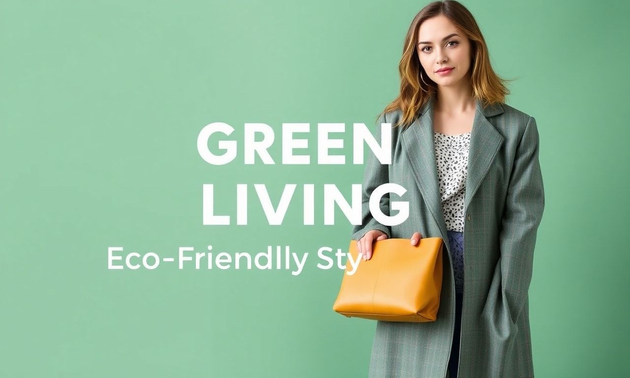 Moda ile Yeşil Yaşam: Çevre Dostu Stil Trendleri
