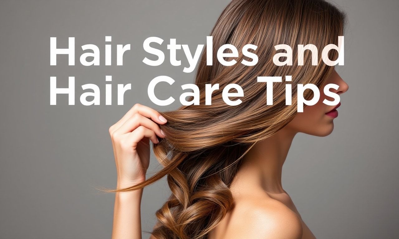 Saç Stilleri ve Kadınlar İçin Saç Bakım İpuçları